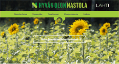 Desktop Screenshot of nastola.fi