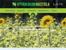 Tablet Screenshot of nastola.fi